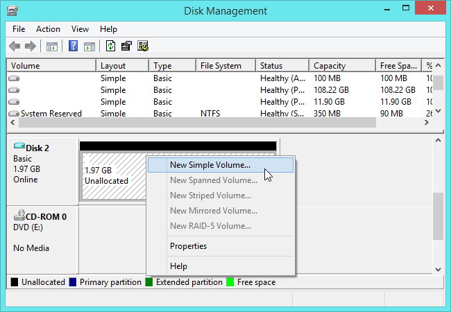 Reinstall drive step 2