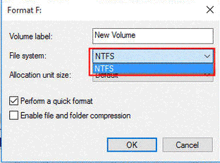 format raw hard disk in windows disk management