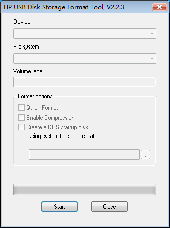 hp usb format tool download