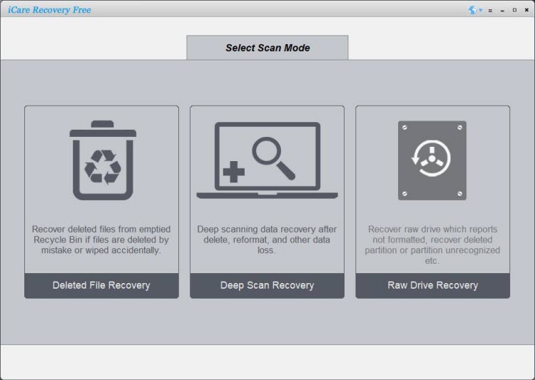 Recover data from sd card with iCare Data Recovery Pro